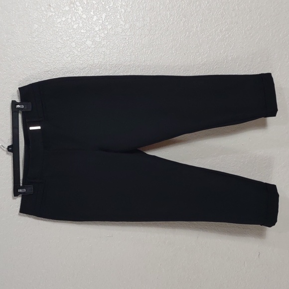 White House Black Market Pants - White House Black Market Black Slim Crop Pants, Size 10.
